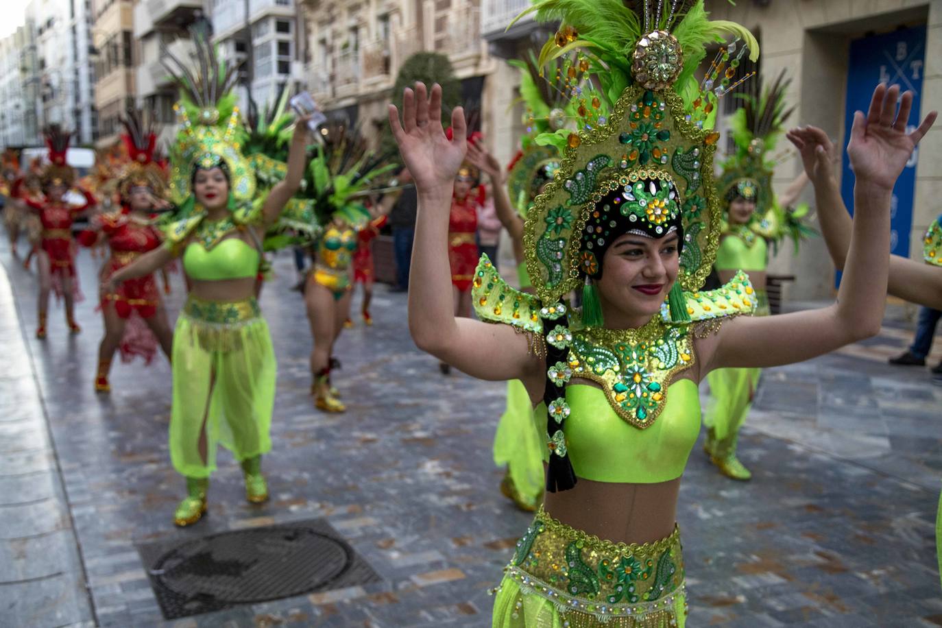 Fotos: La samba marca el inicio del Carnaval en Cartagena