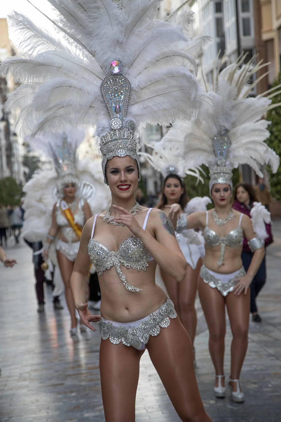 Fotos: La samba marca el inicio del Carnaval en Cartagena