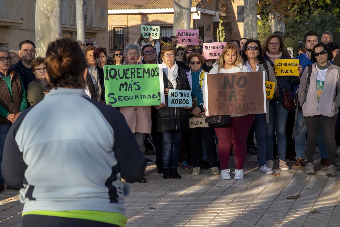 Fotos: Decenas de personas protestan por la inseguridad en Pozo Estrecho