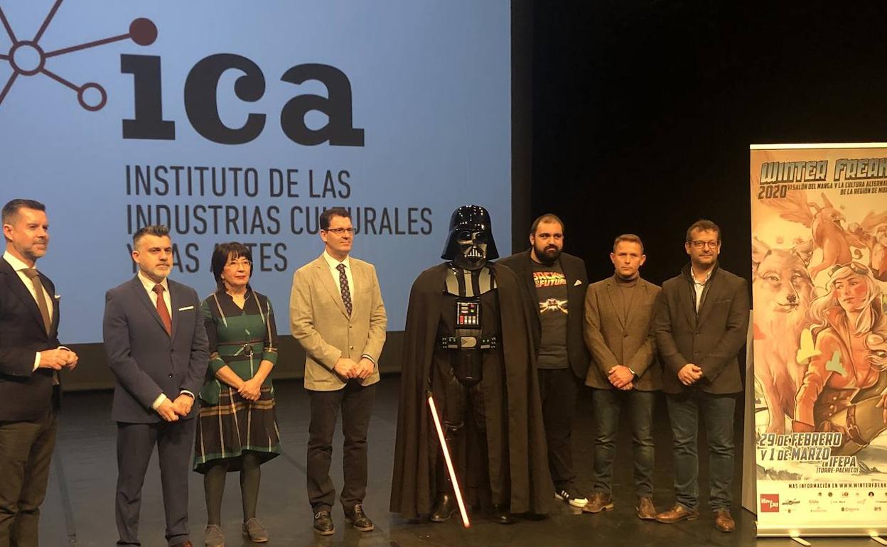 Presentación de la VI Edición del Winter Freak, este lunes.