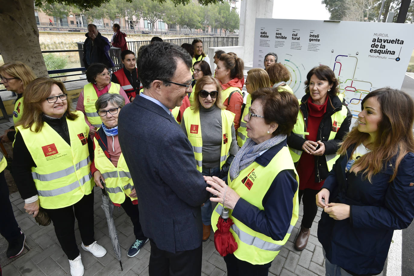 Fotos: El Ayuntamiento de Murcia crea un mapa para conocer las distancias entre las principales calles y plazas