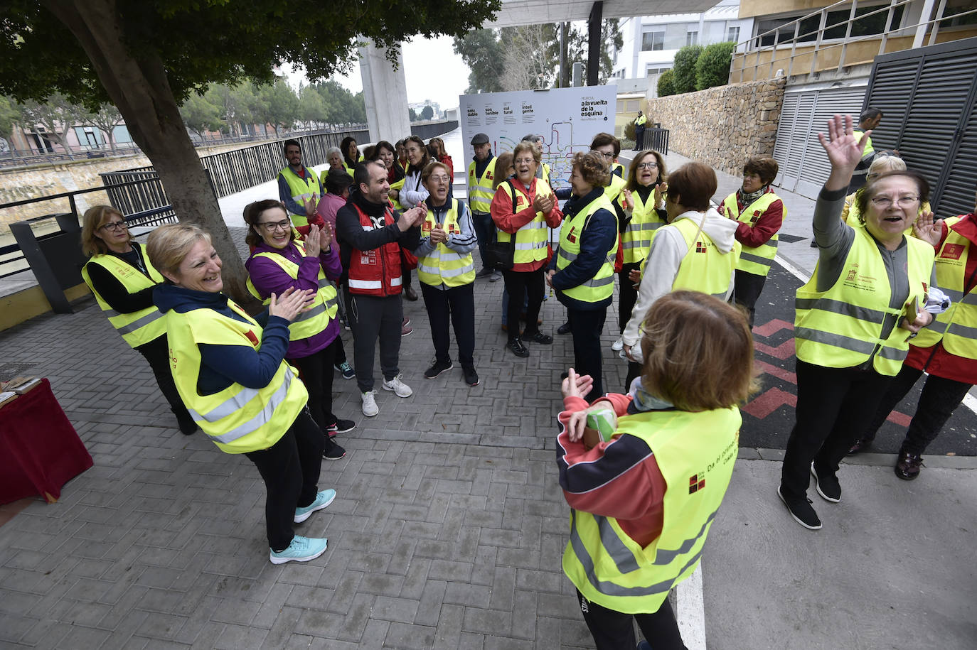 Fotos: El Ayuntamiento de Murcia crea un mapa para conocer las distancias entre las principales calles y plazas