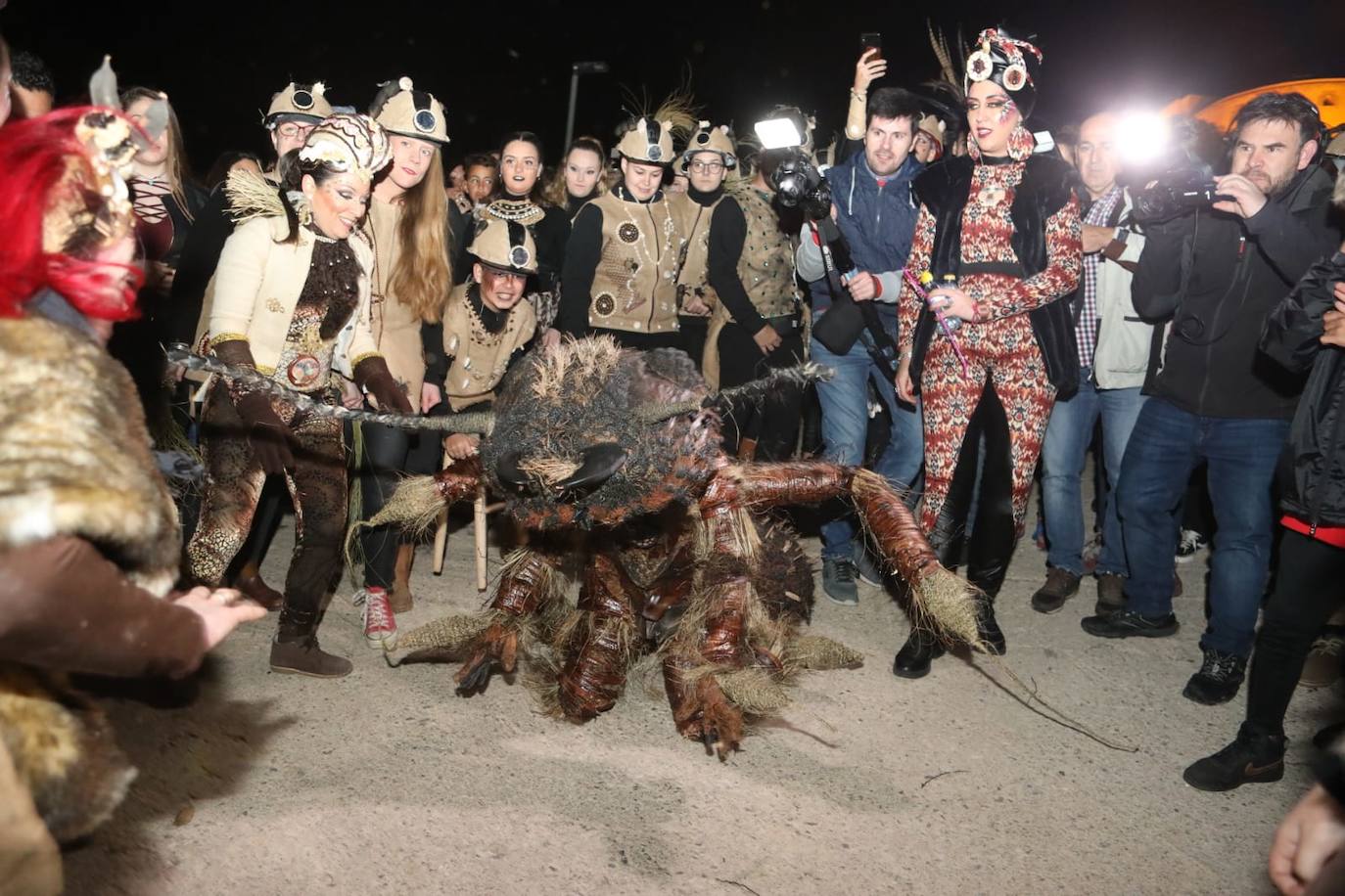 Fotos: El Carnaval de Águilas comienza con la Suelta de la Mussona