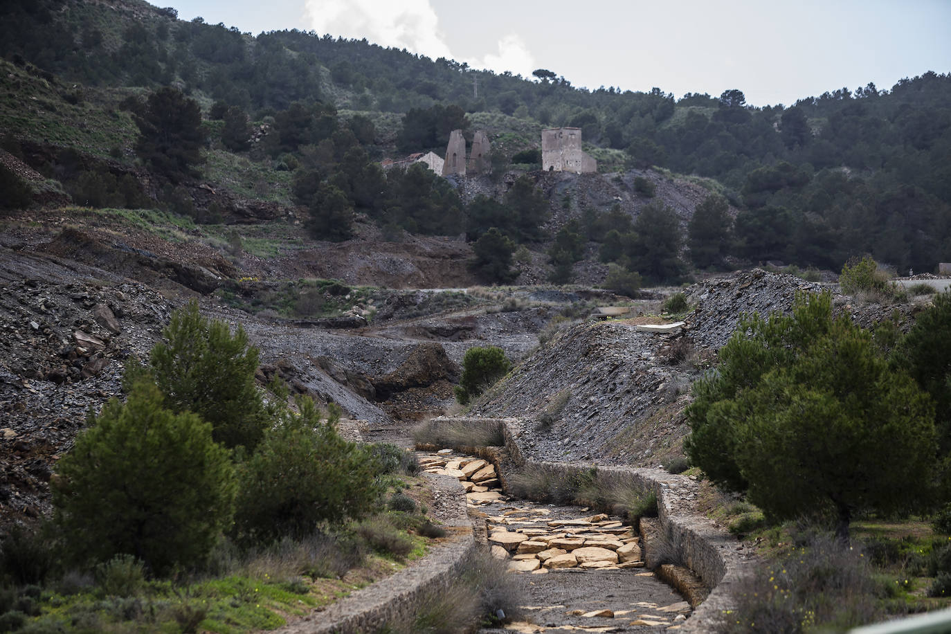 Fotos: Tres ramblas arrastran al Mar Menor residuos mineros con altos niveles de 5 metales pesados