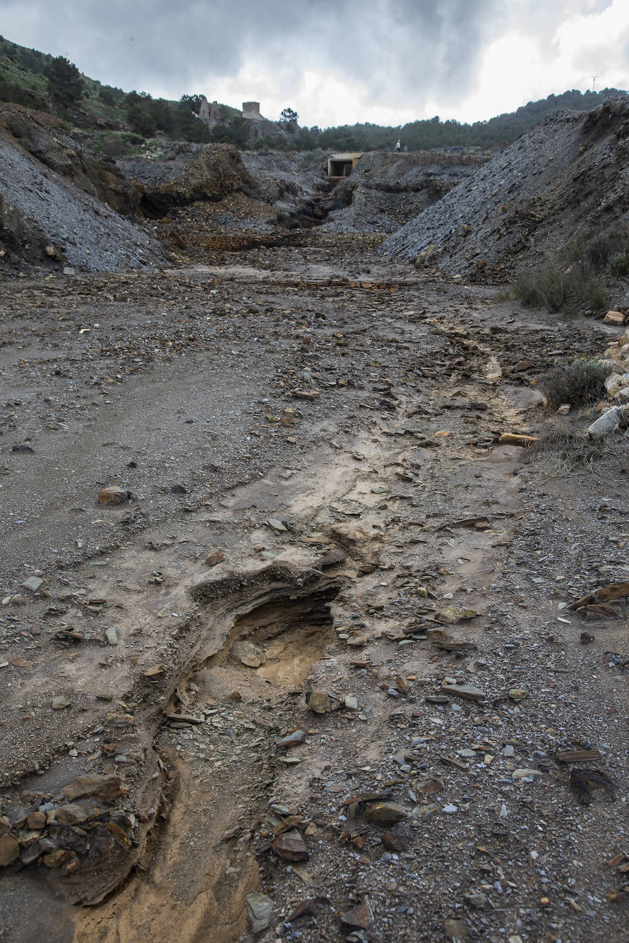 Fotos: Tres ramblas arrastran al Mar Menor residuos mineros con altos niveles de 5 metales pesados