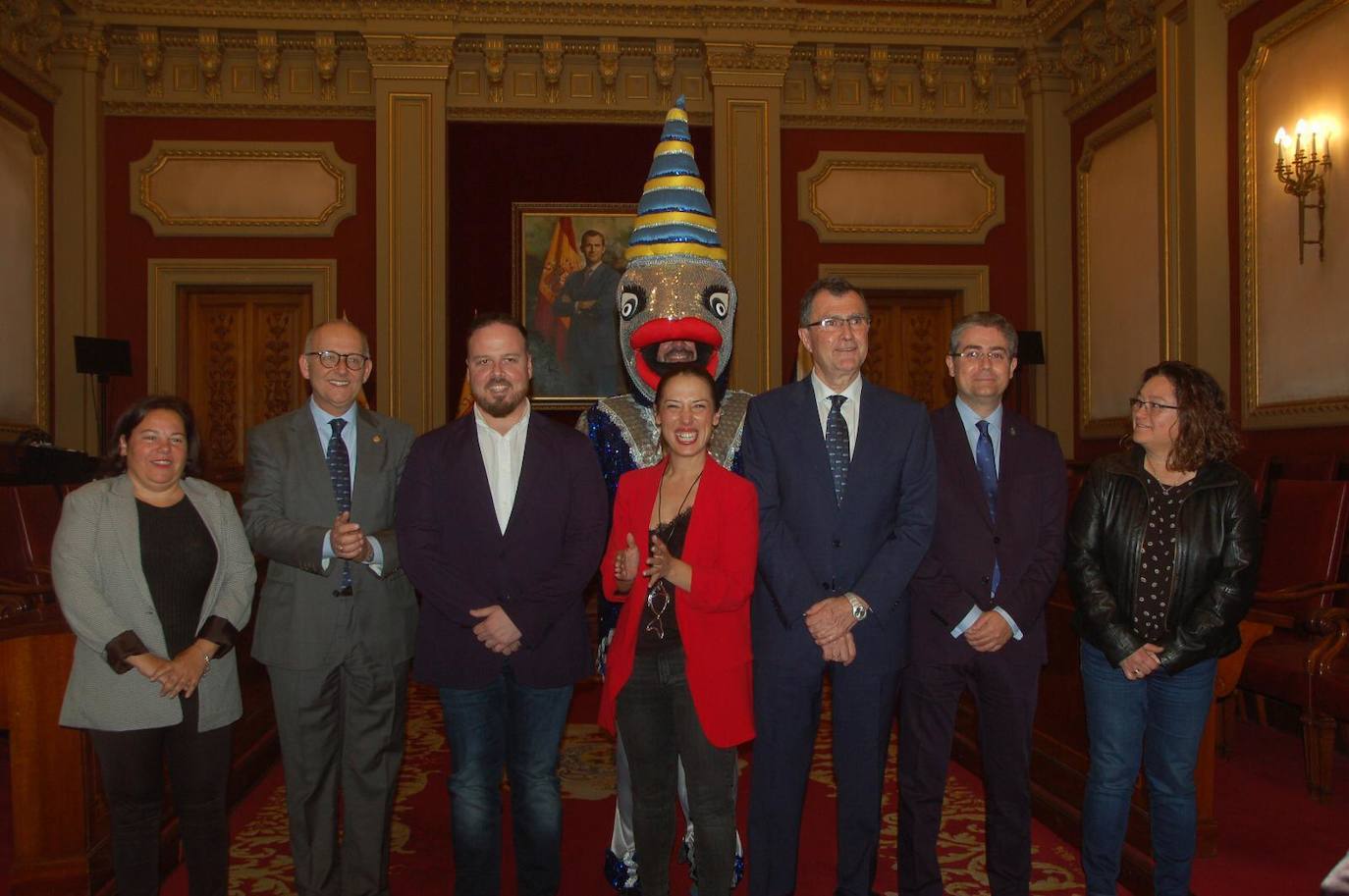 Fotos: El Entierro de la Sardina se promociona en Tenerife