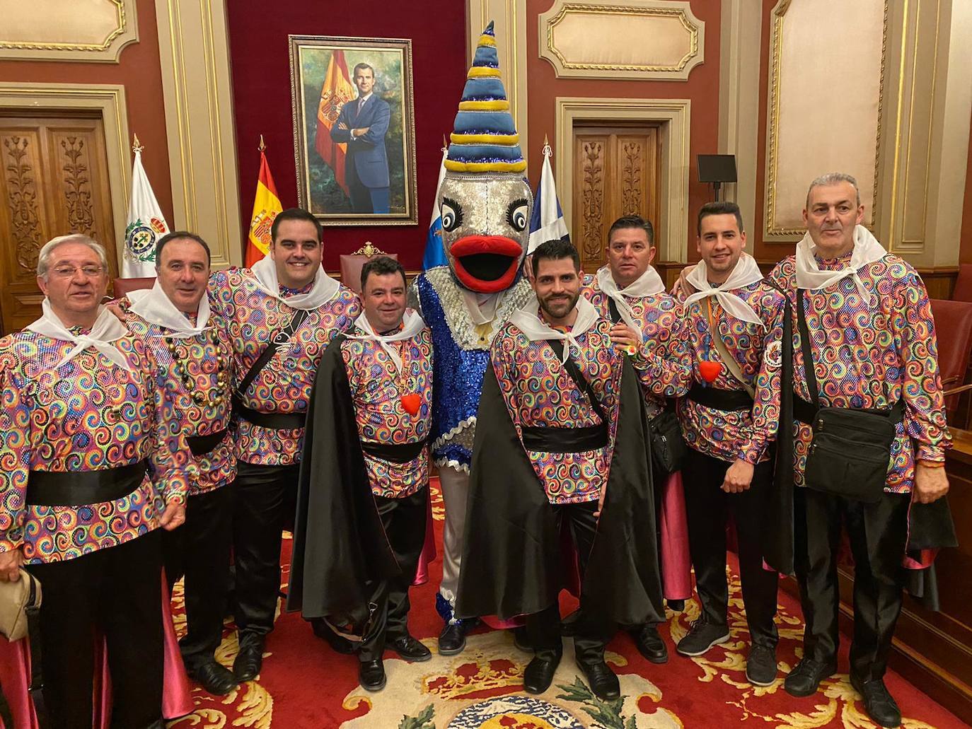 Fotos: El Entierro de la Sardina se promociona en Tenerife