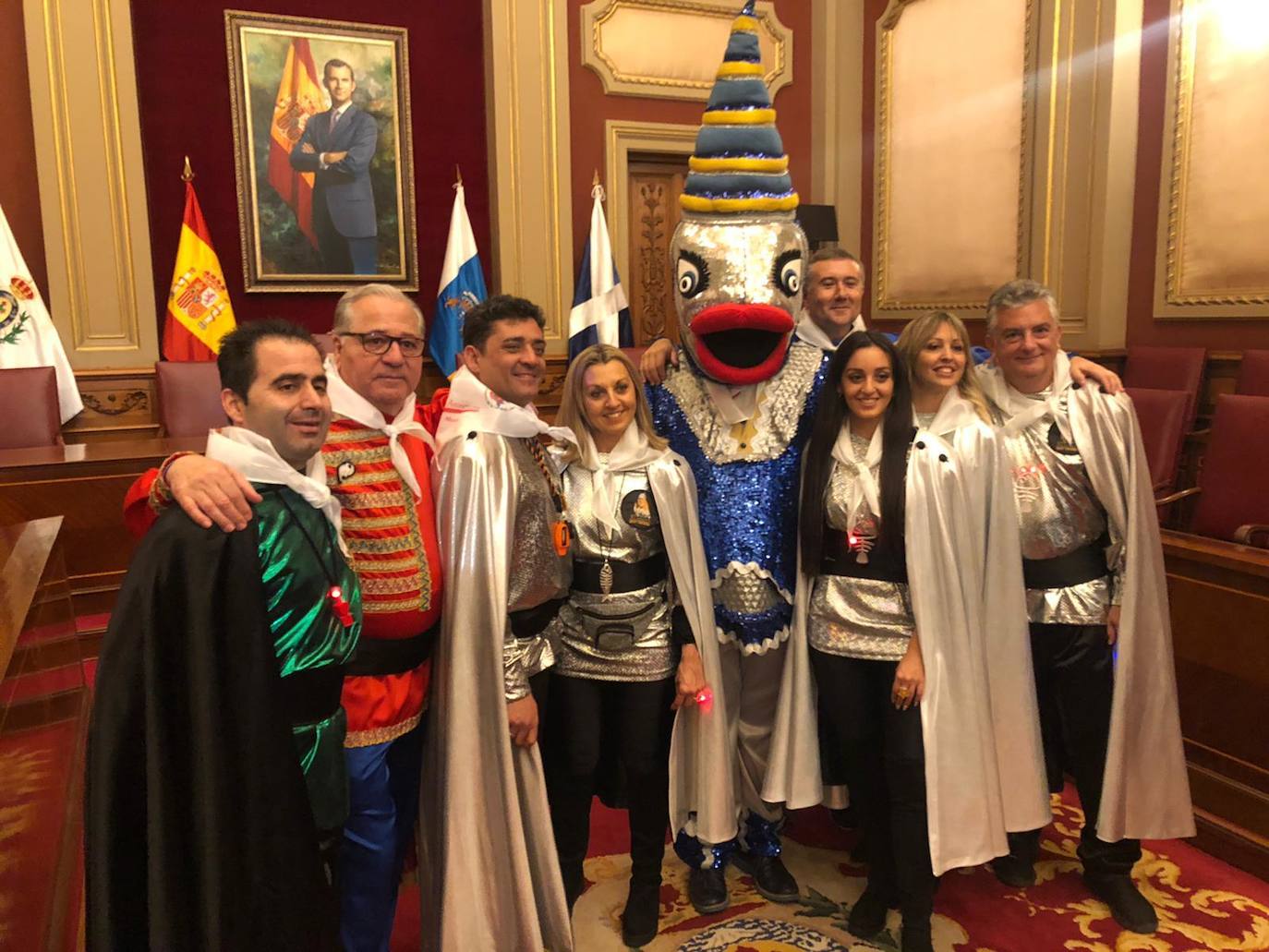 Fotos: El Entierro de la Sardina se promociona en Tenerife