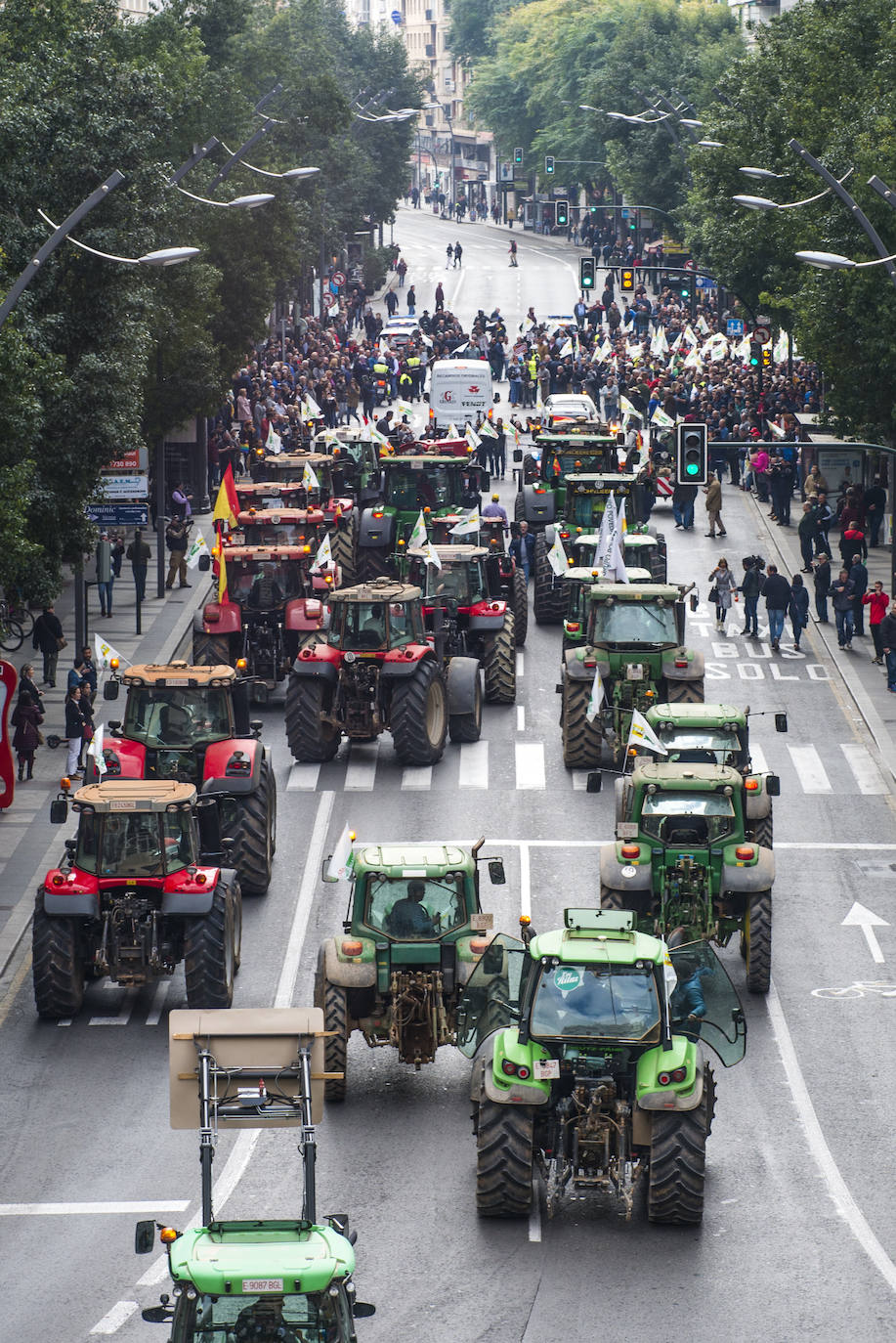 Fotos: La protesta del campo llega ya a Murcia