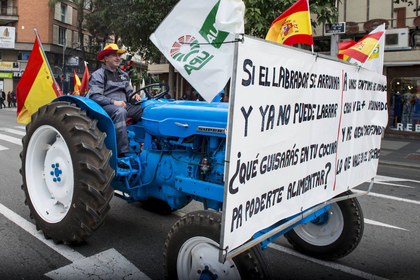 Fotos: La protesta del campo llega ya a Murcia