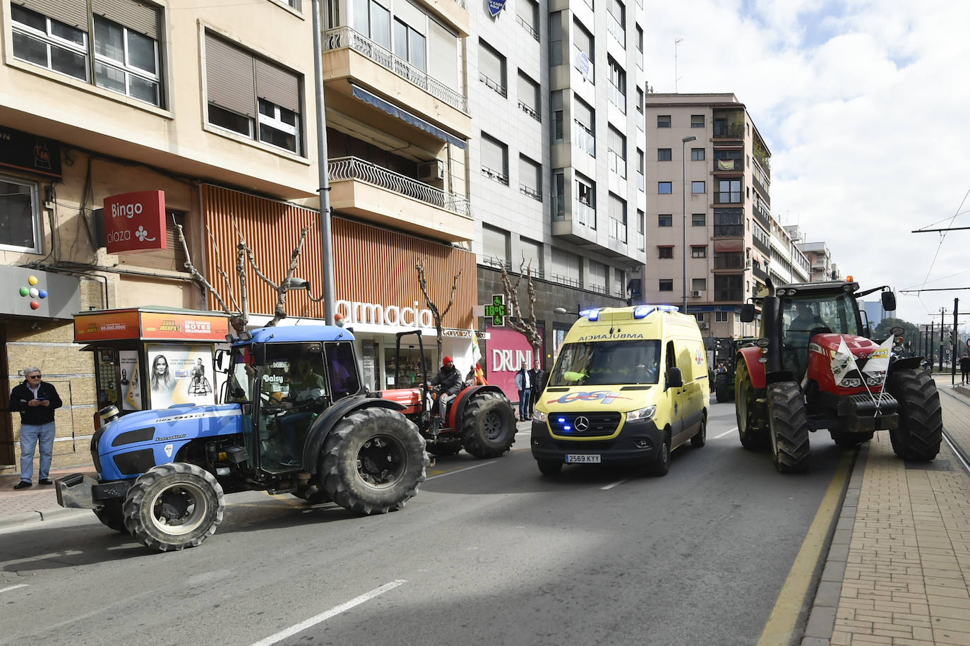 Fotos: La protesta del campo llega ya a Murcia