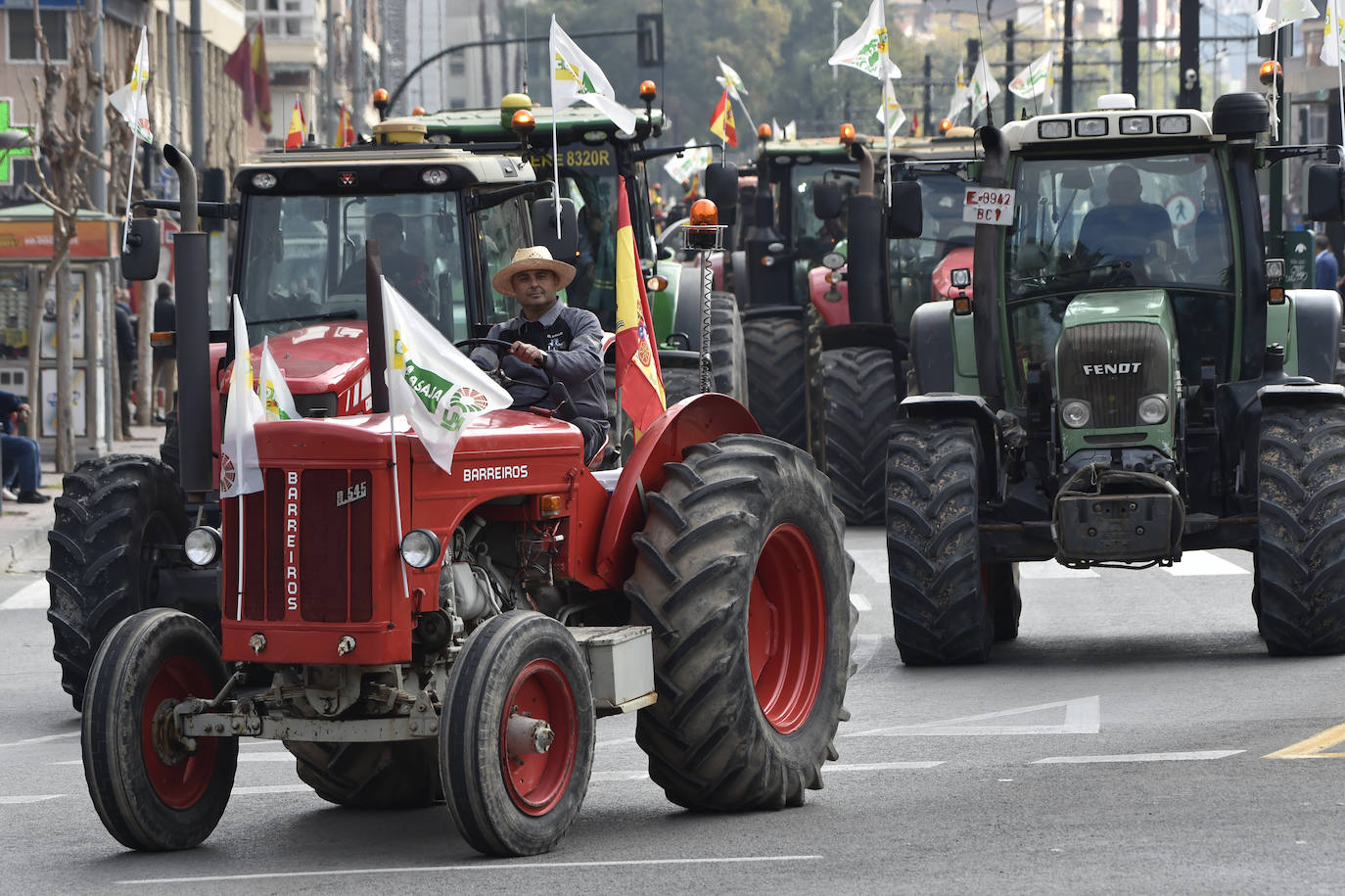 Fotos: La protesta del campo llega ya a Murcia