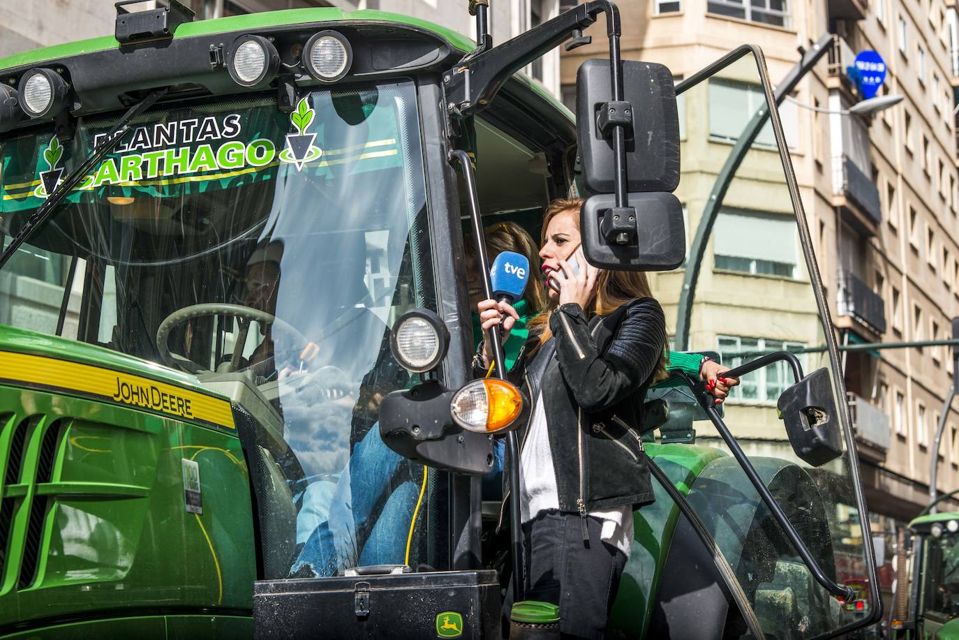 Fotos: La protesta del campo llega ya a Murcia