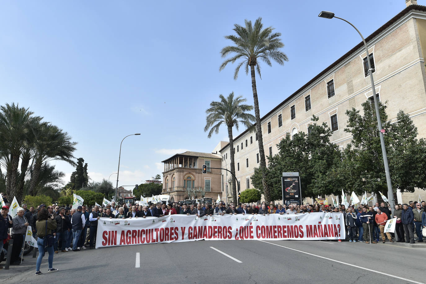 Fotos: La protesta del campo llega ya a Murcia