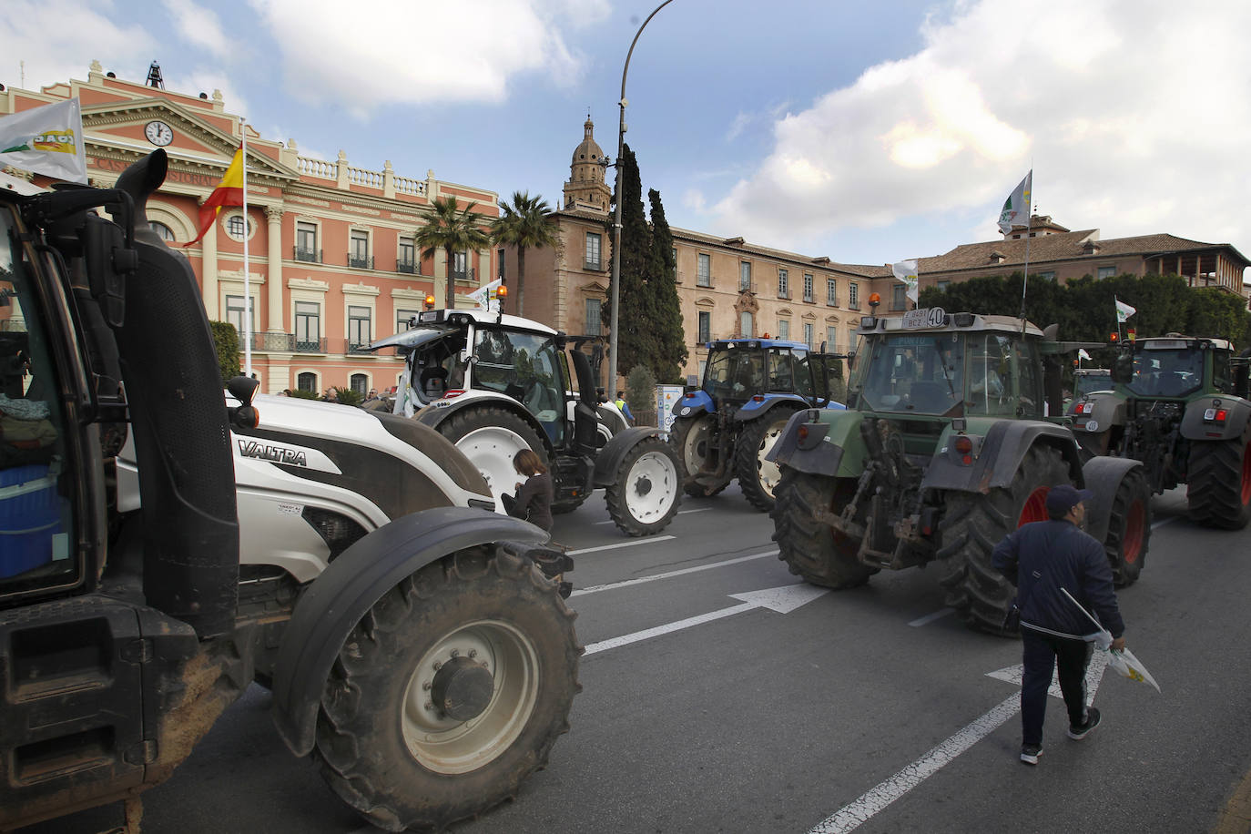 Fotos: La protesta del campo llega ya a Murcia