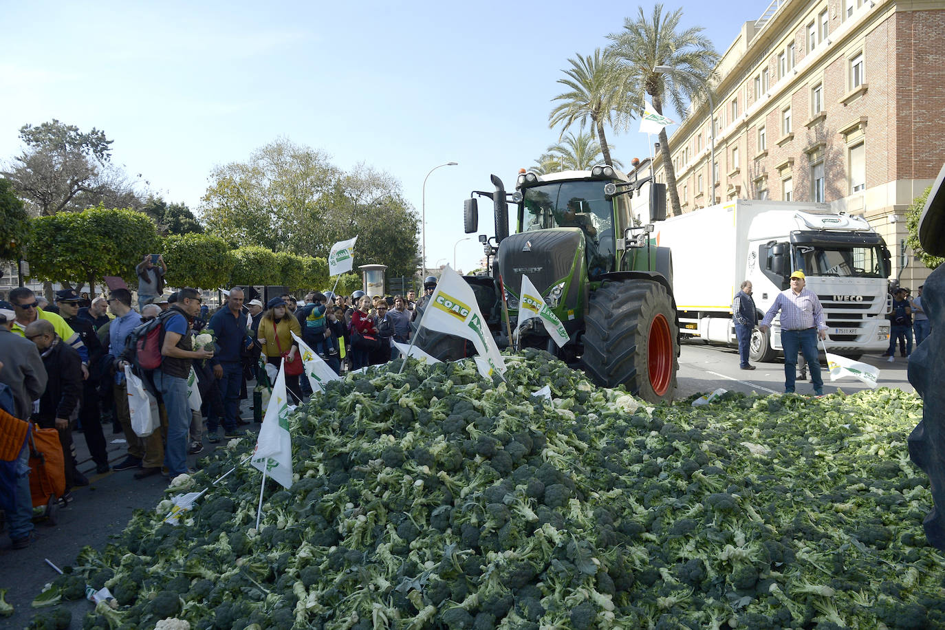 Fotos: La protesta del campo llega ya a Murcia