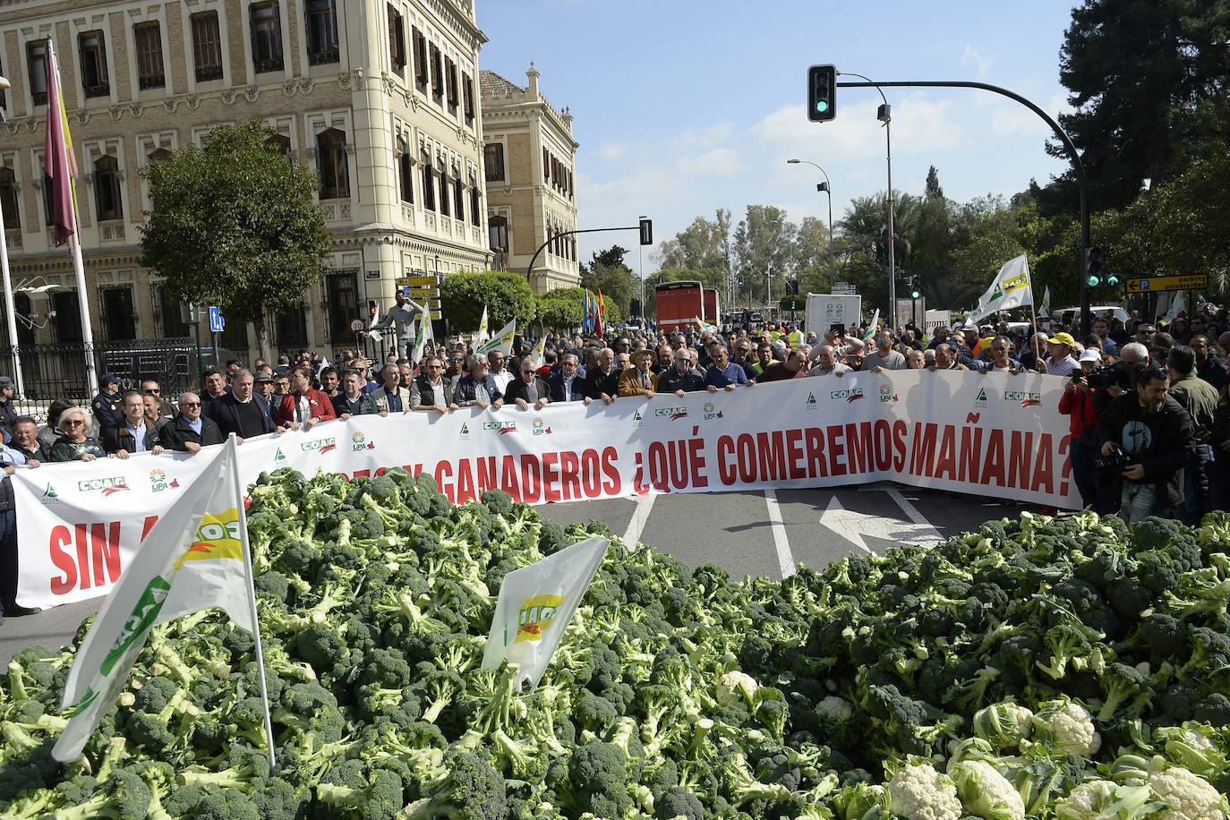 Fotos: La protesta del campo llega ya a Murcia