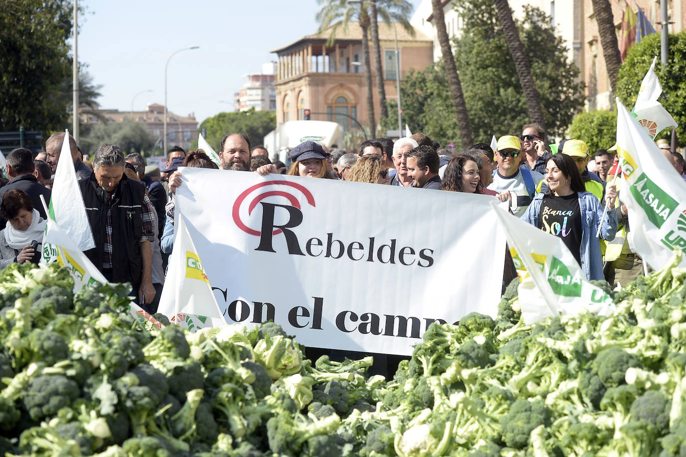 Fotos: La protesta del campo llega ya a Murcia