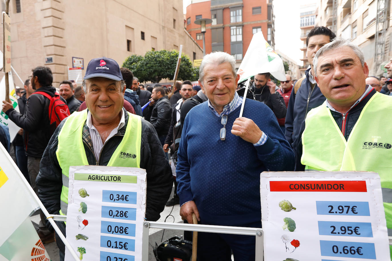 Fotos: La protesta del campo llega ya a Murcia