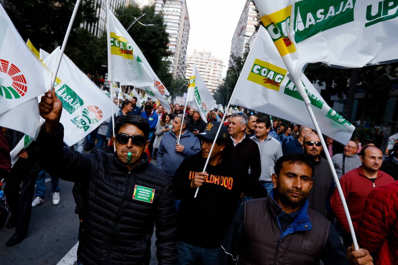 Fotos: La protesta del campo llega ya a Murcia