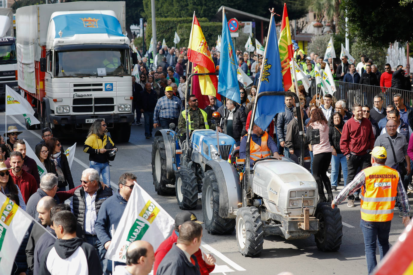 Fotos: La protesta del campo llega ya a Murcia