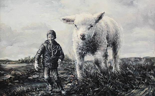 'S/T 23', óleo sobre lino de 2019.