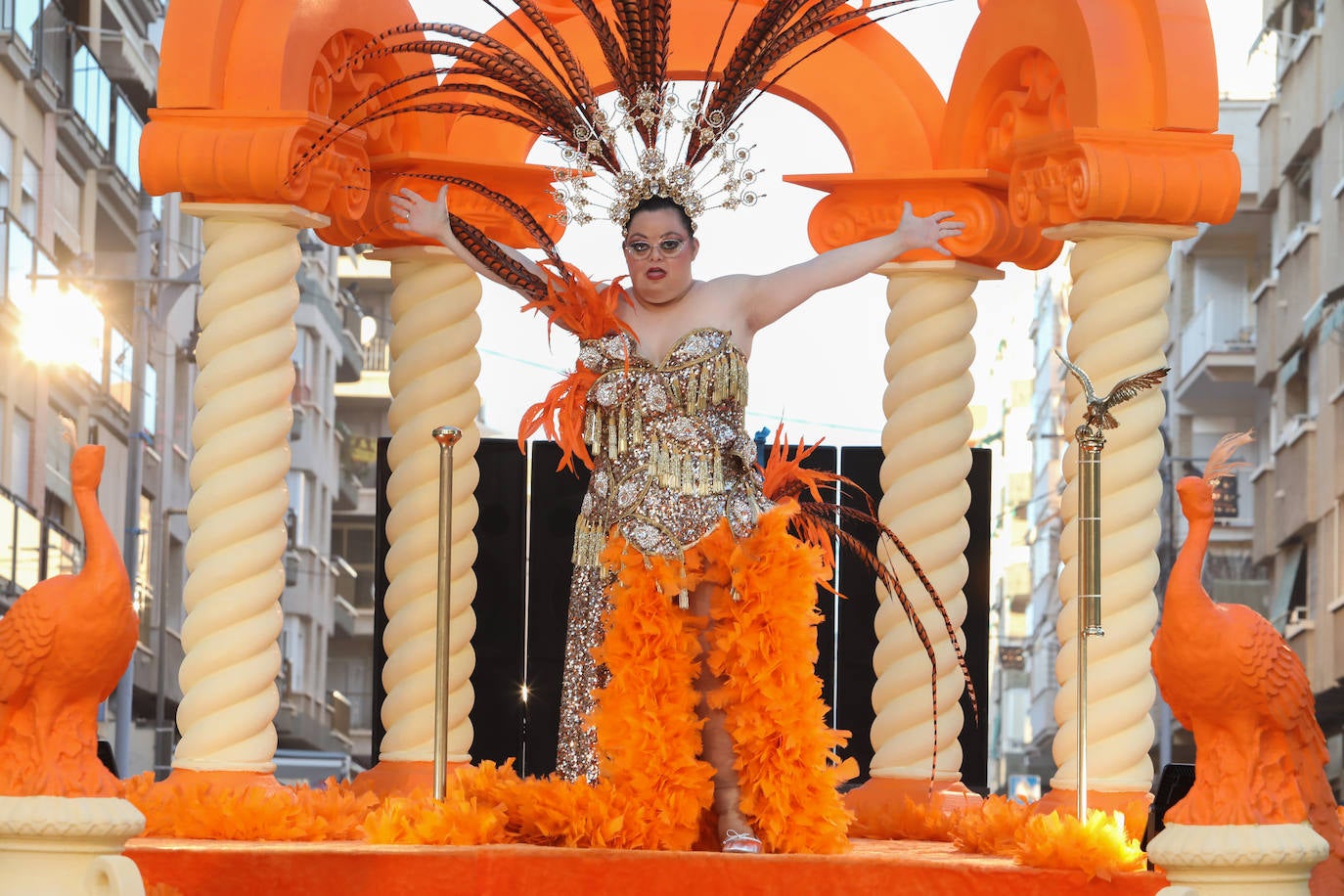Fotos: Águilas se llena de color en el segunda gran desfile del Carnaval