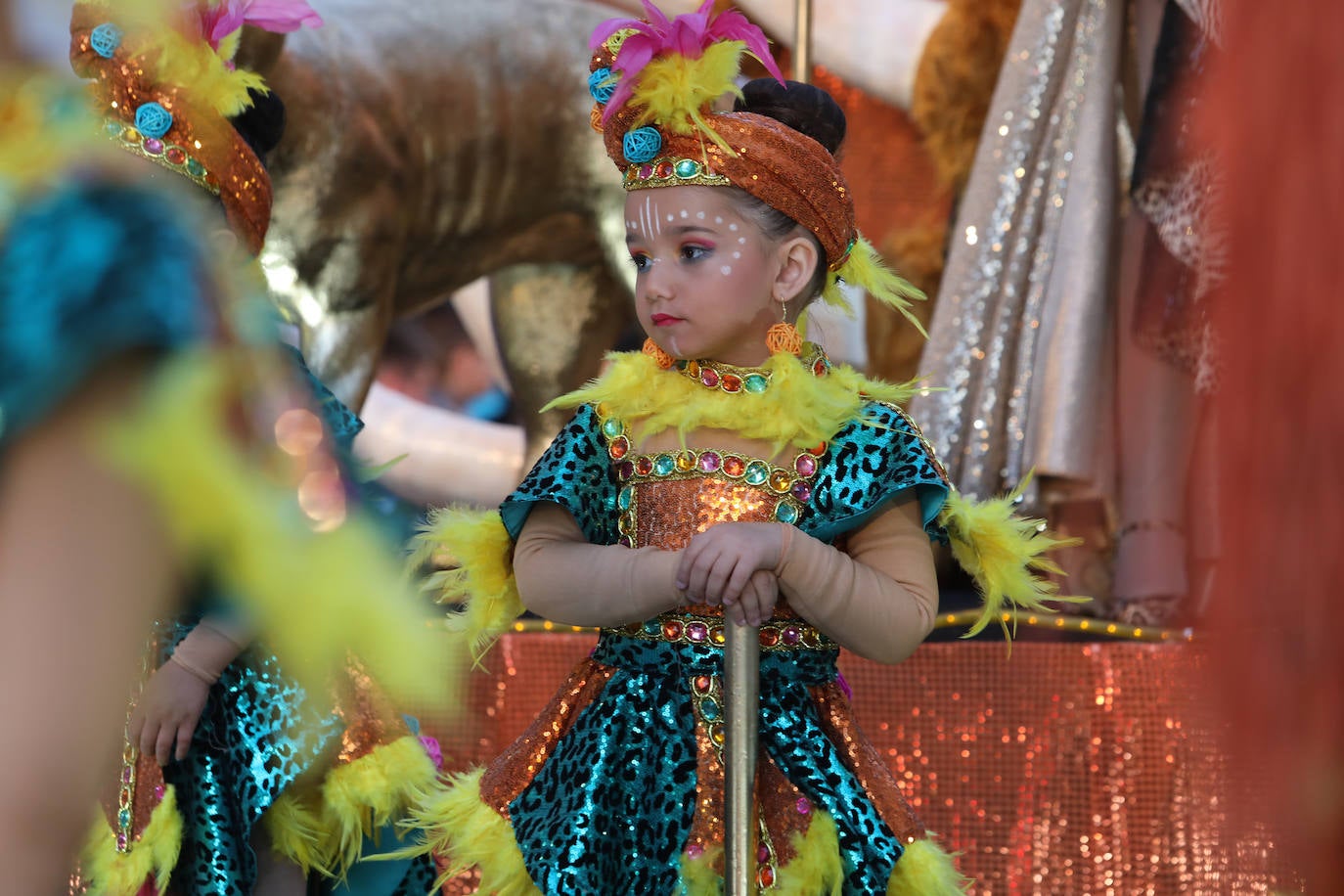Fotos: Águilas se llena de color en el segunda gran desfile del Carnaval