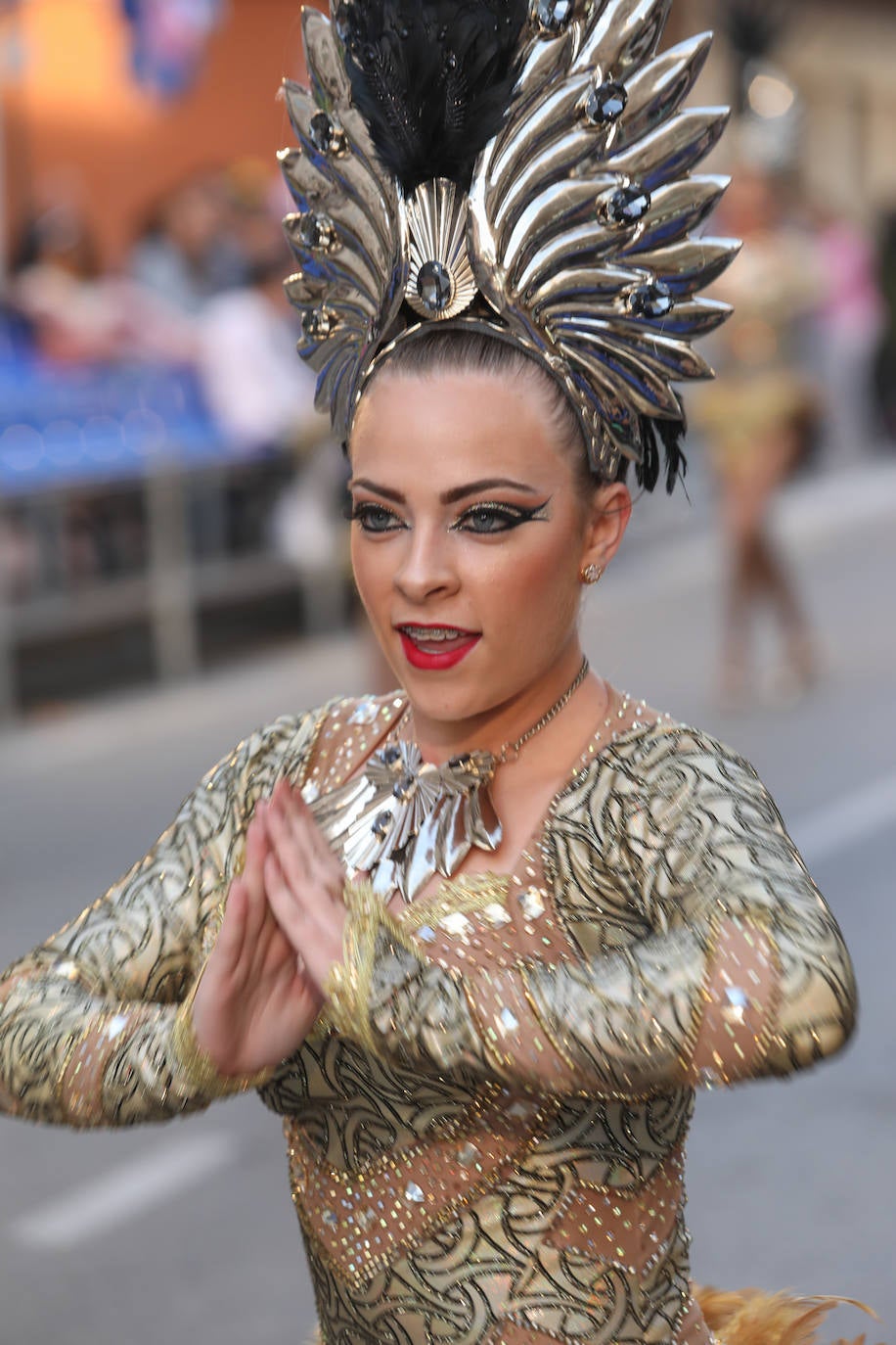 Fotos: Águilas se llena de color en el segunda gran desfile del Carnaval