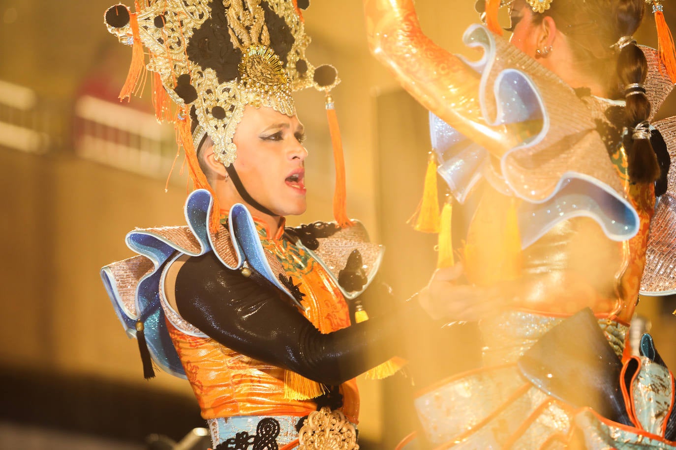 Fotos: Águilas se llena de color en el segunda gran desfile del Carnaval