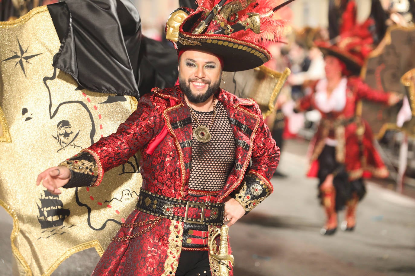 Fotos: Águilas se llena de color en el segunda gran desfile del Carnaval