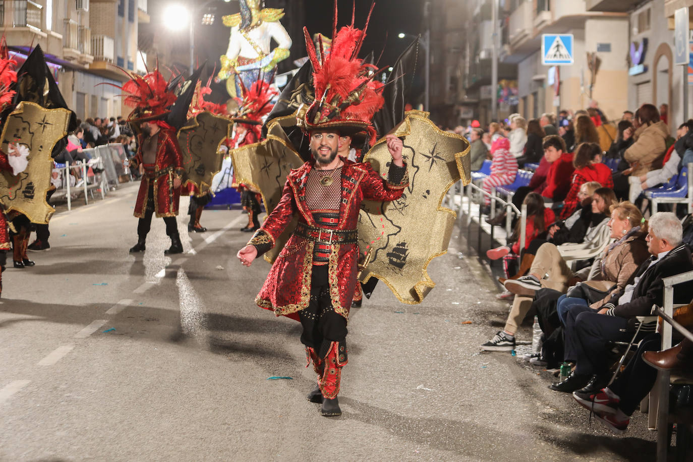 Fotos: Águilas se llena de color en el segunda gran desfile del Carnaval