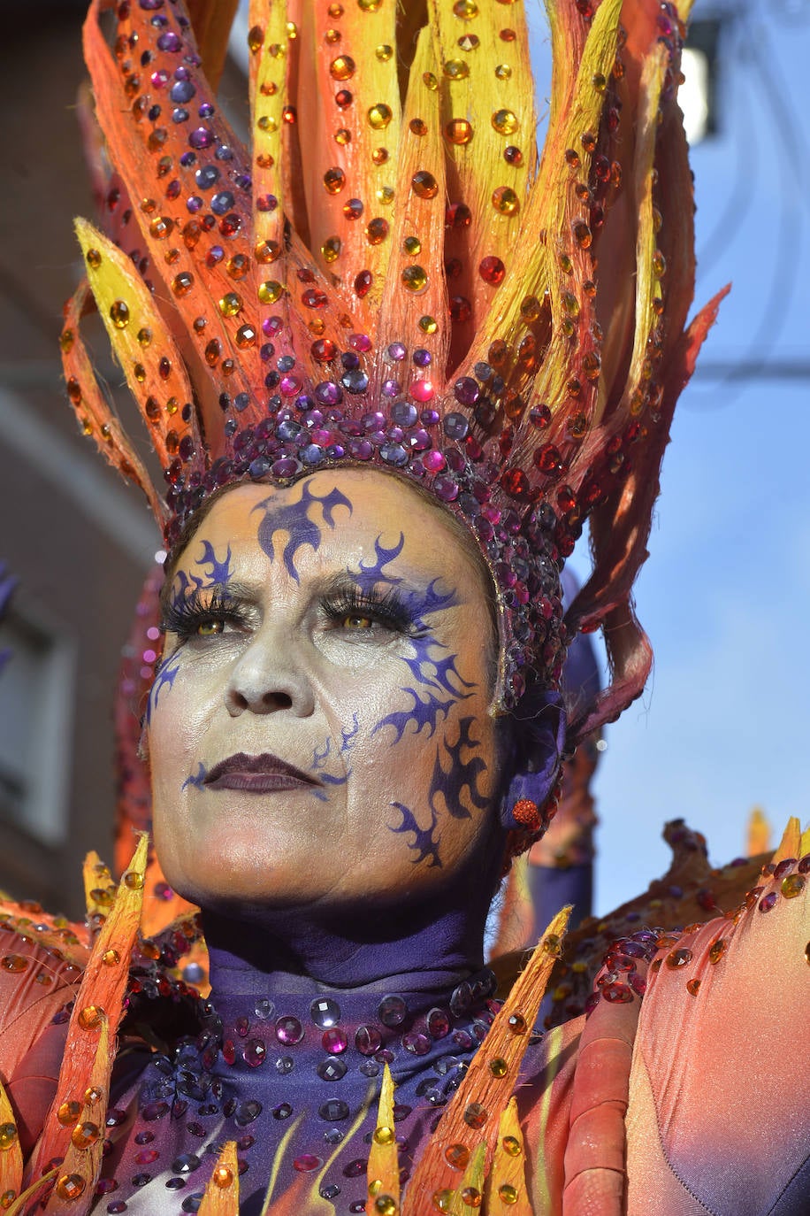 Fotos: Plumas, lentejuelas y sátira en el desfile más importante del Carnaval de Cabezo de Torres