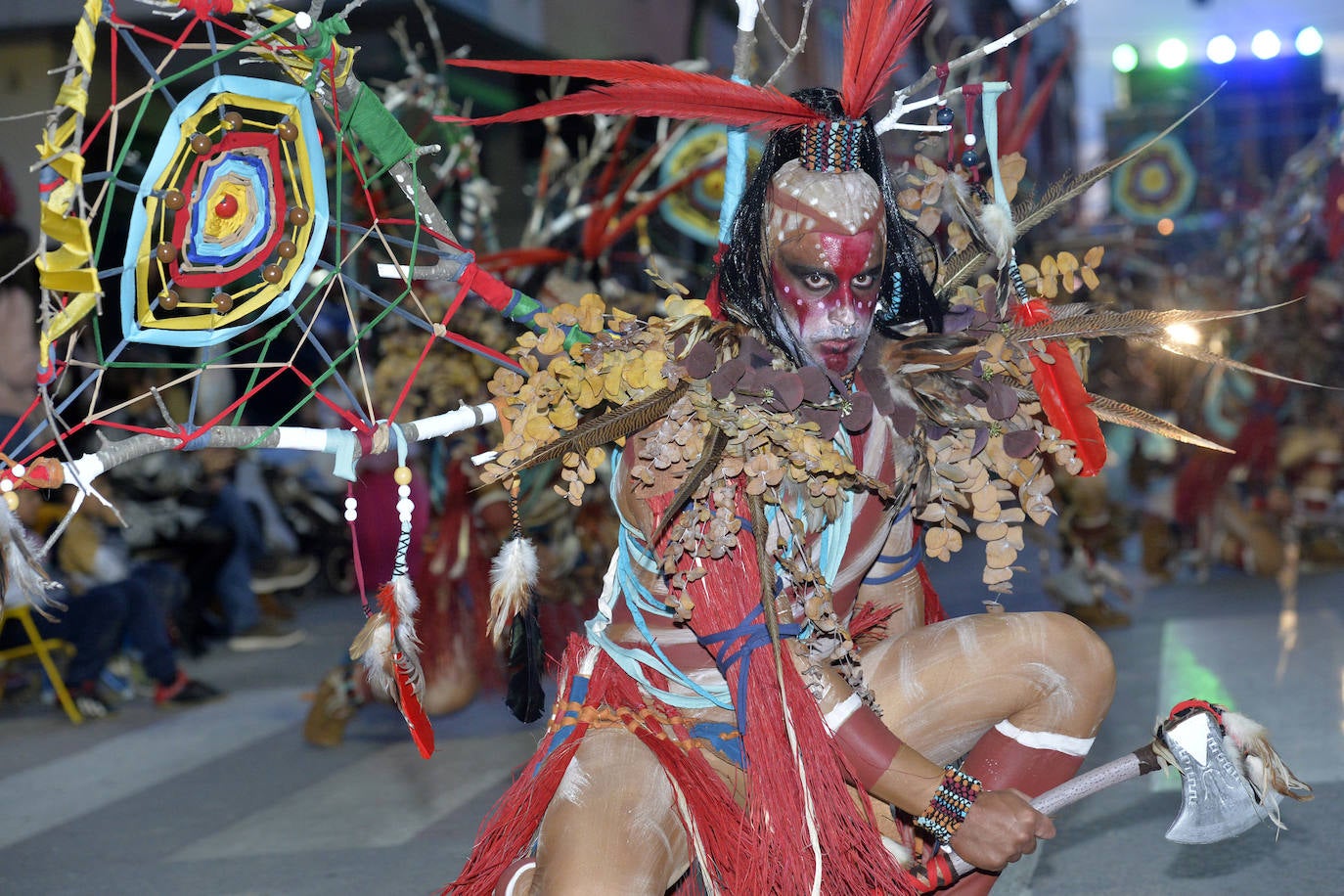 Fotos: Plumas, lentejuelas y sátira en el desfile más importante del Carnaval de Cabezo de Torres