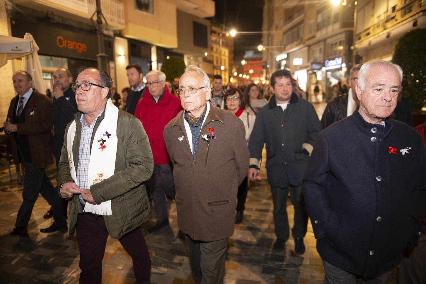 Fotos: Un centenar de funcionarios de Cartagena boicotean el acto de La Llamada