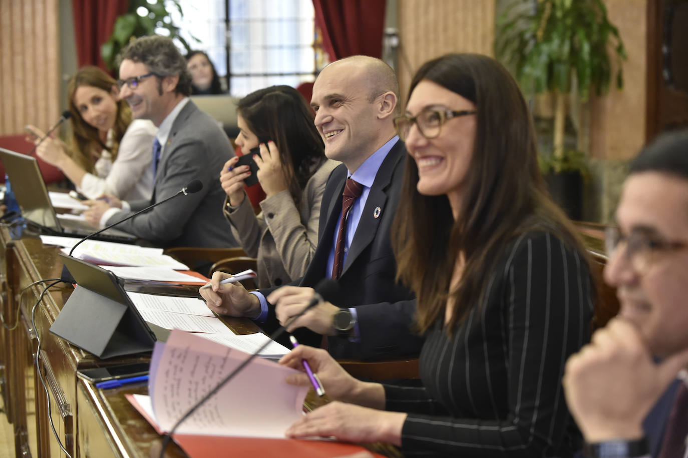 Fotos: Sesión del Pleno de Murcia