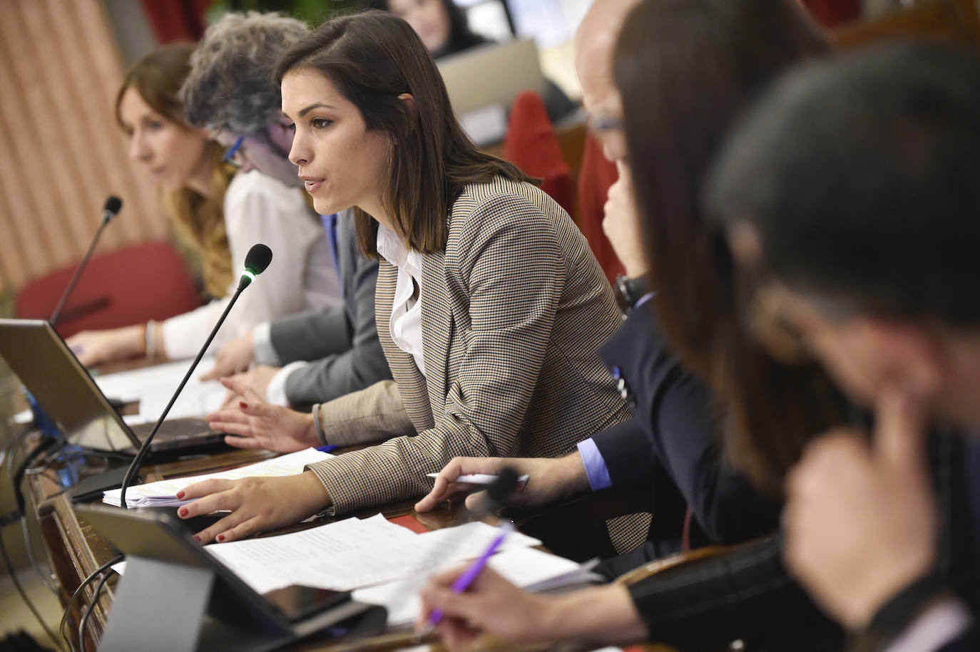 Fotos: Sesión del Pleno de Murcia