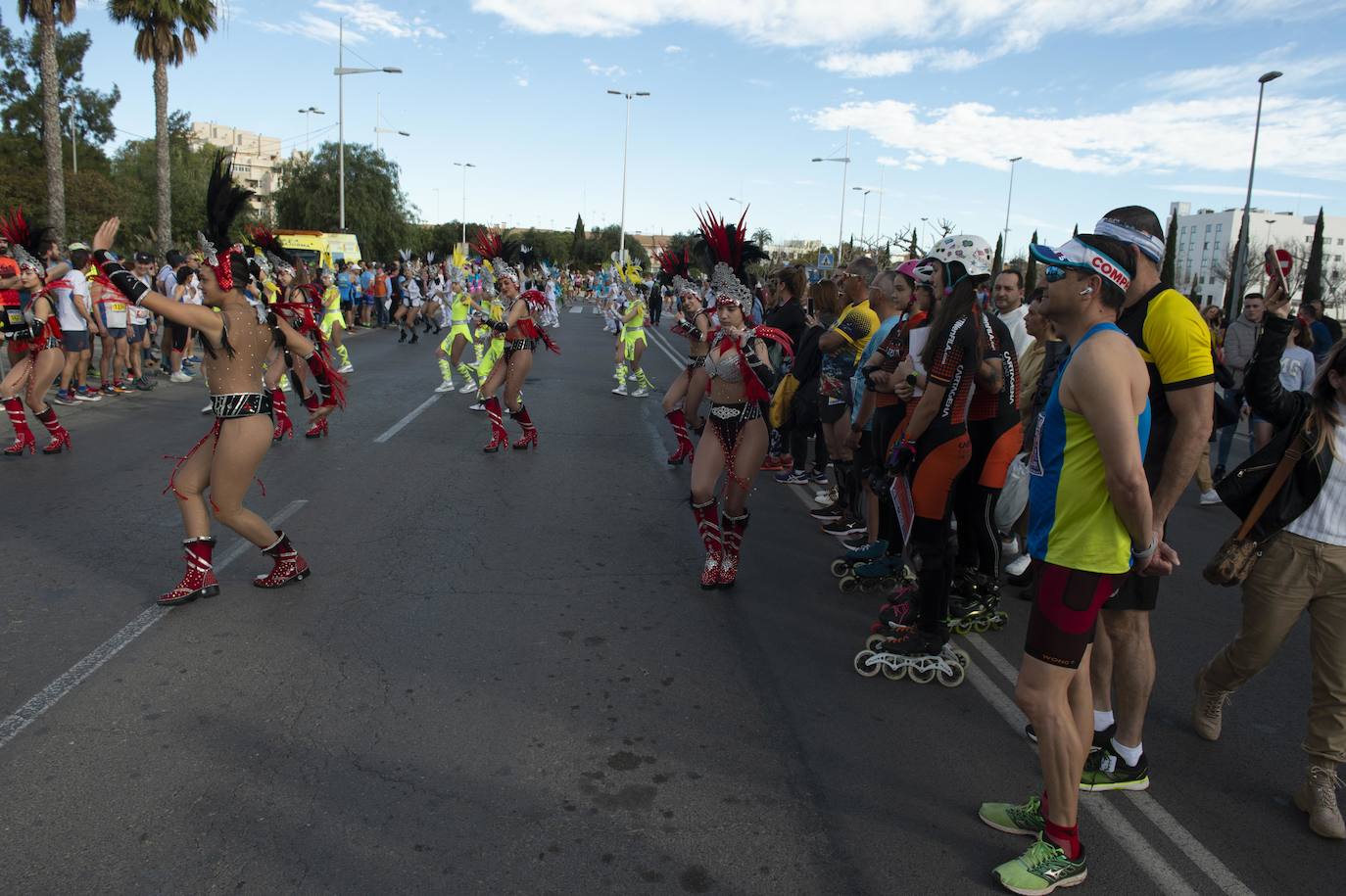 Fotos: Juan Ramón García y Wafiya Benali vencen en la Media Maratón de Cartagena