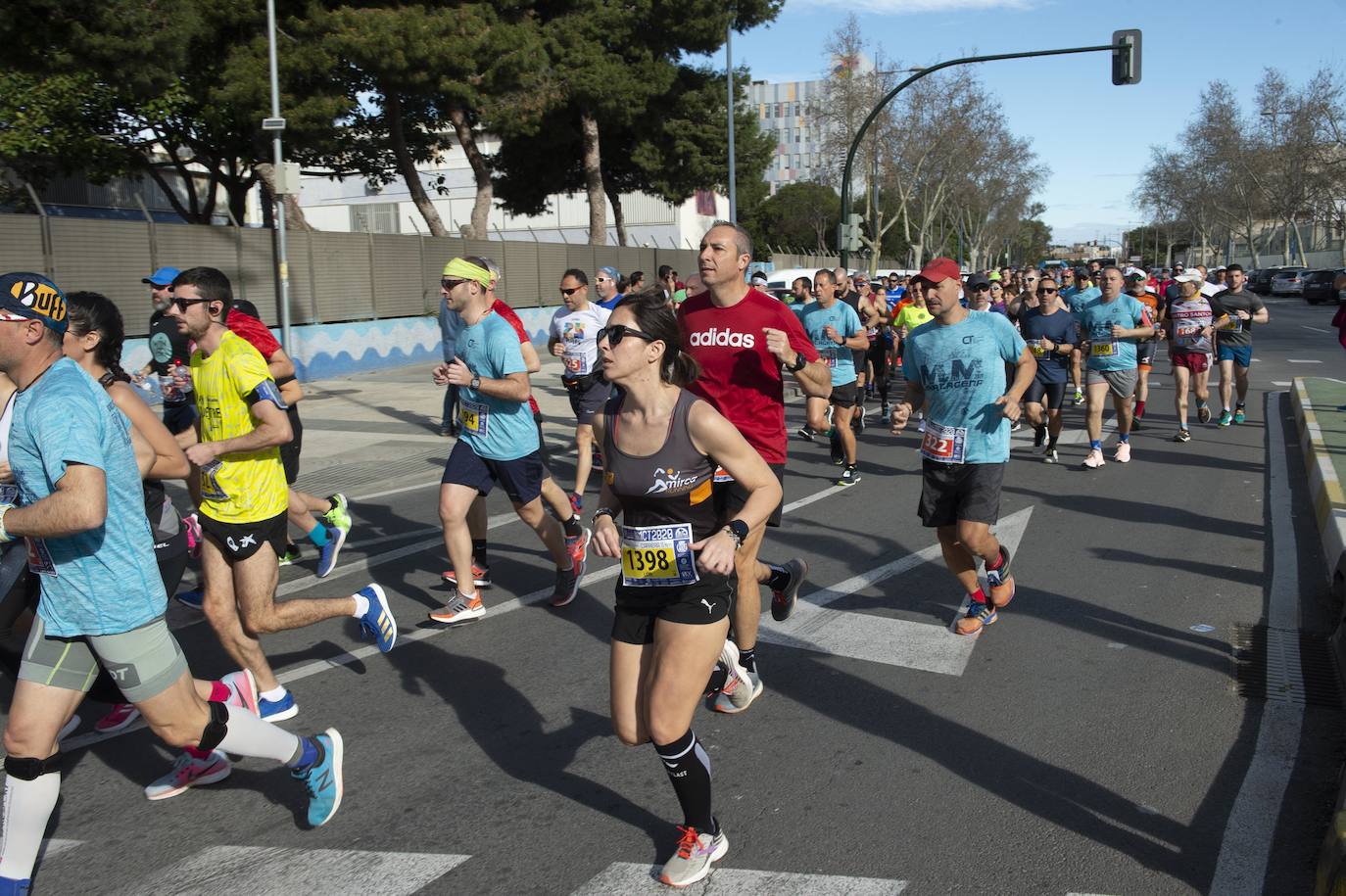 Fotos: Juan Ramón García y Wafiya Benali vencen en la Media Maratón de Cartagena