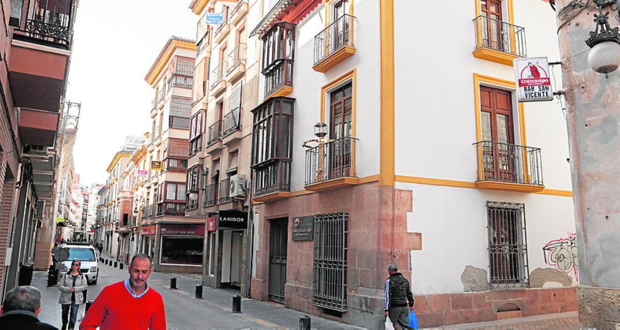 Edificio del Fondo Cultural Espín, en la calle Corredera. 