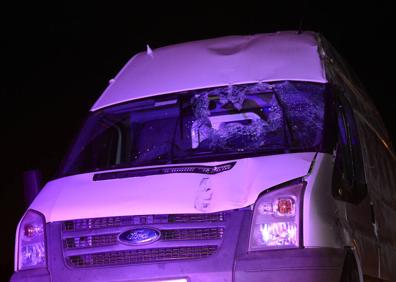 Imagen secundaria 1 - Dos heridos graves en un accidente en la A-30, a la altura de La Alberca