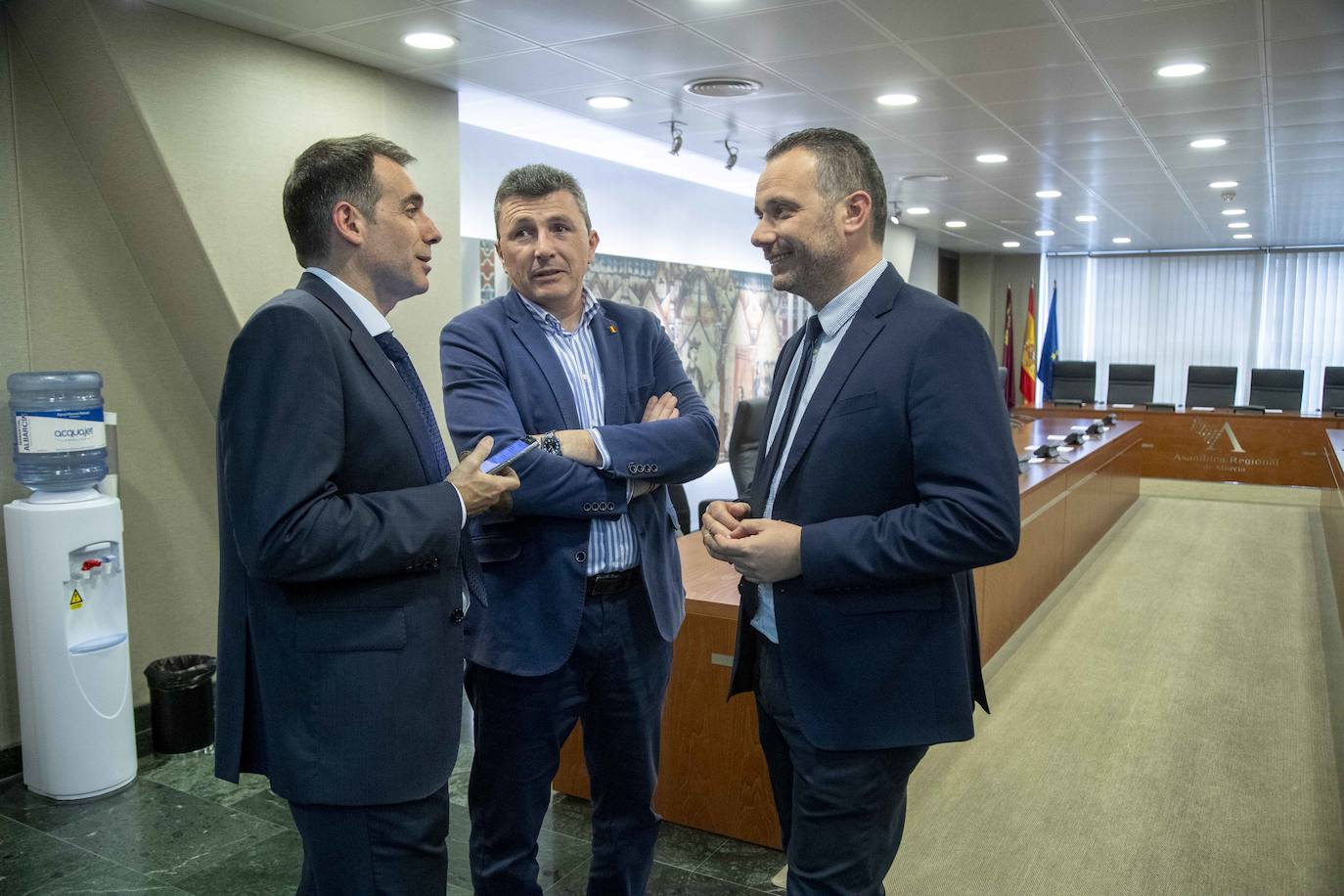 Fotos: Imágenes de la Junta de Portavoces de la Asamblea regional de este jueves