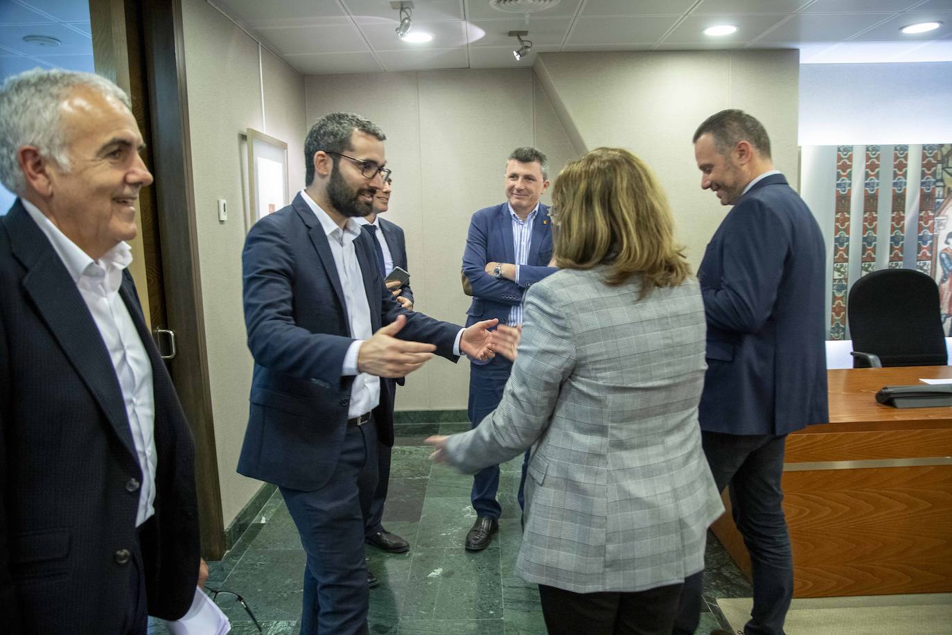 Fotos: Imágenes de la Junta de Portavoces de la Asamblea regional de este jueves