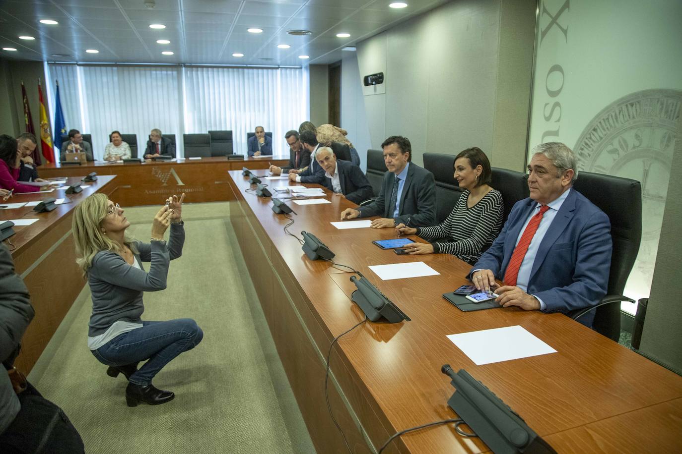 Fotos: Imágenes de la Junta de Portavoces de la Asamblea regional de este jueves