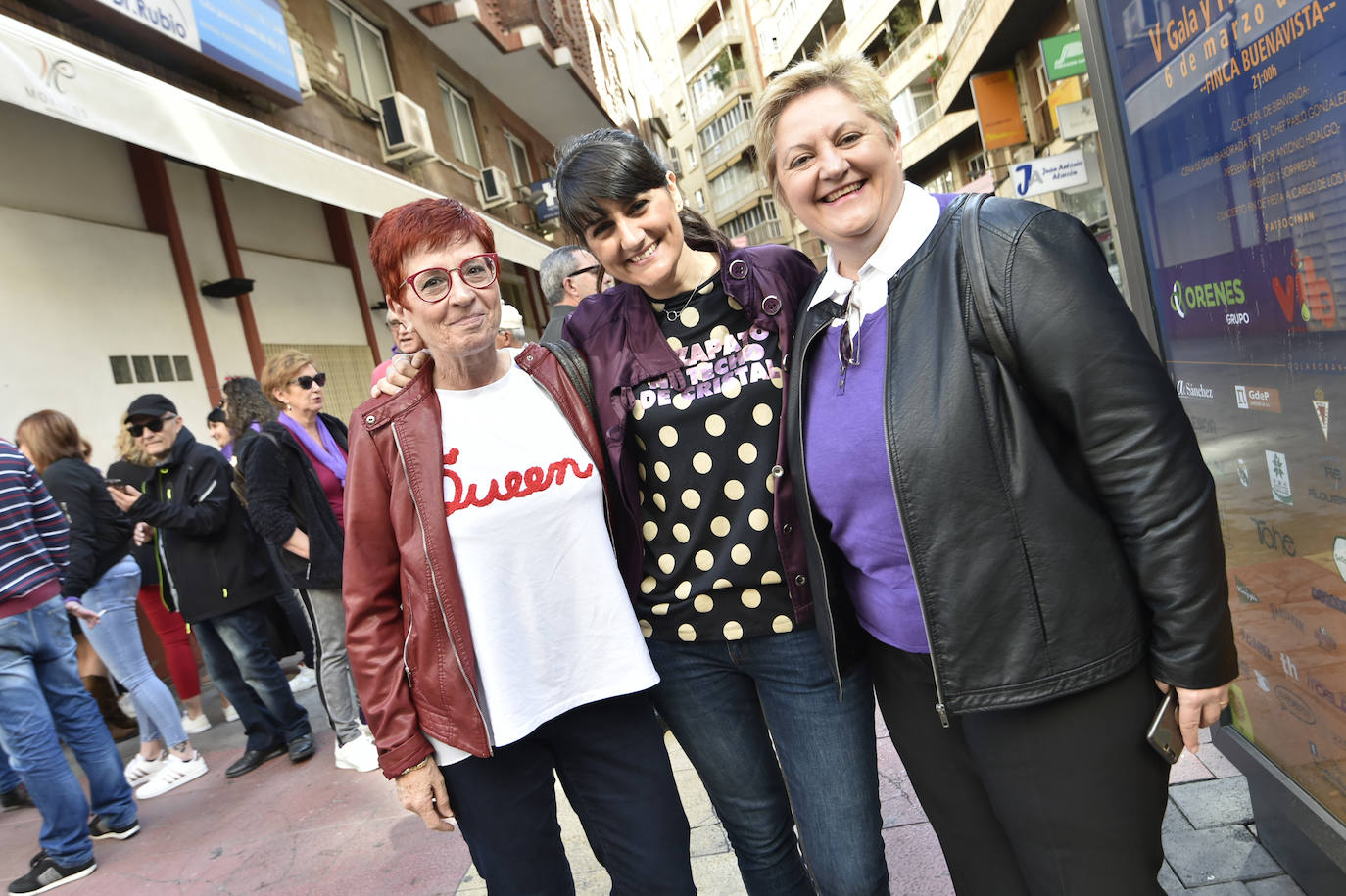 La manifestación transcurrió en un ambiente sano, alegre y reivindicativo.