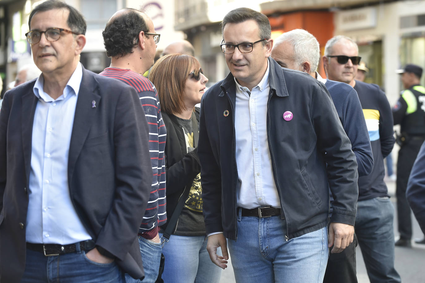 La manifestación transcurrió en un ambiente sano, alegre y reivindicativo.