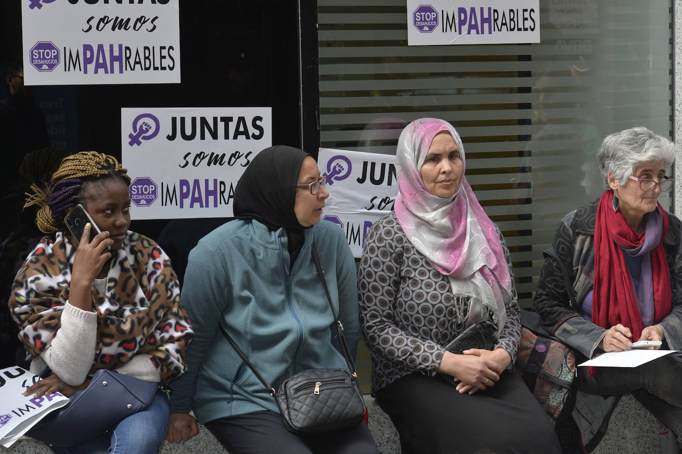 Fotos: Tensión y denuncias cruzadas en la concentración del Frente Estudiantil