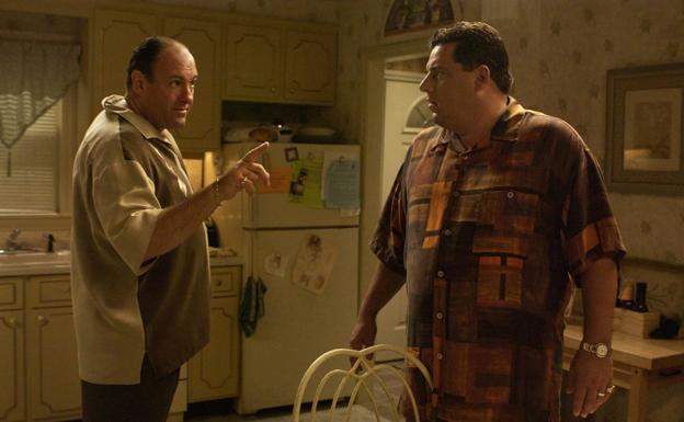 James Gandolfini, en 'Los Soprano'.