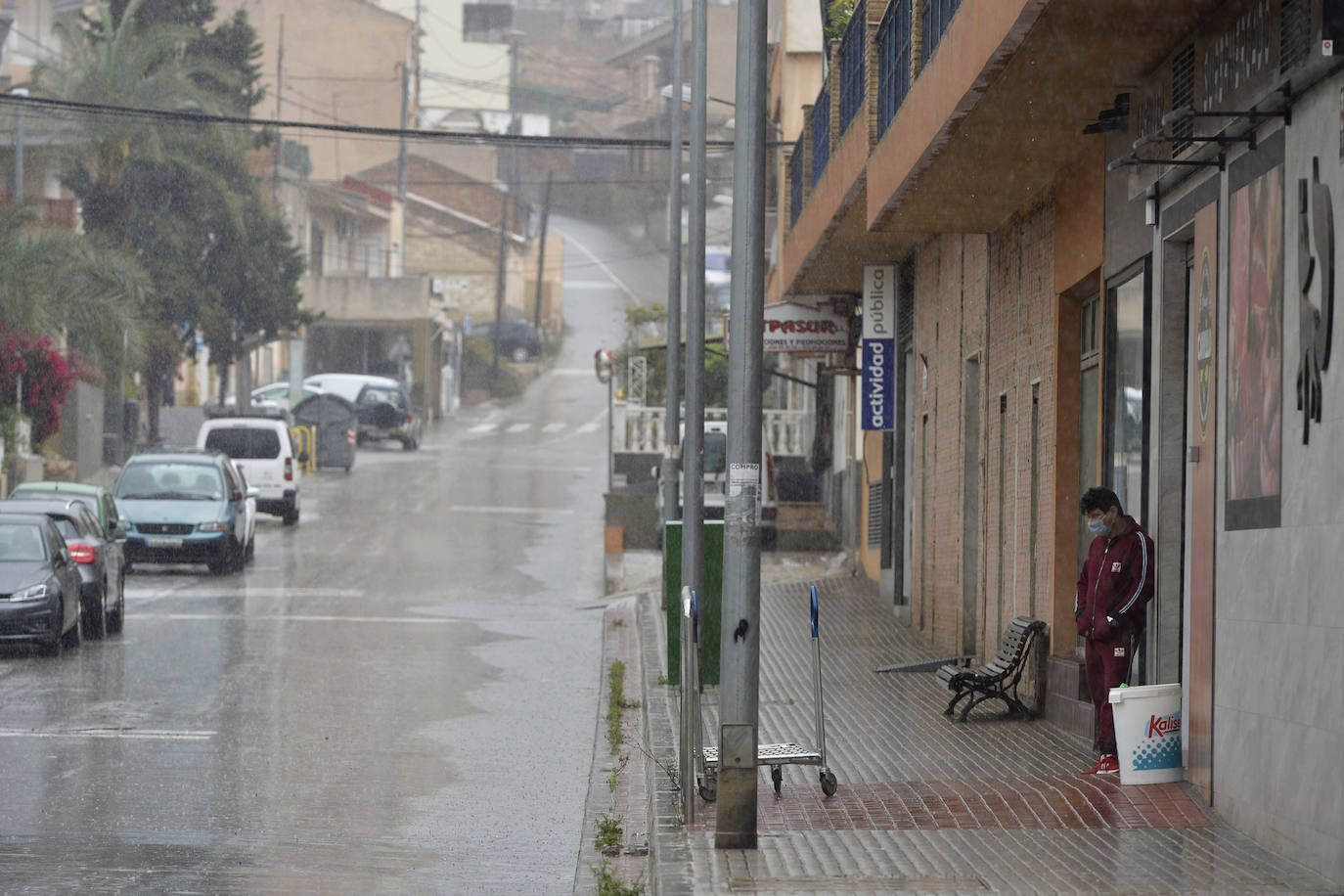 Efectos del temporal en Beniaján y Torreagüera.