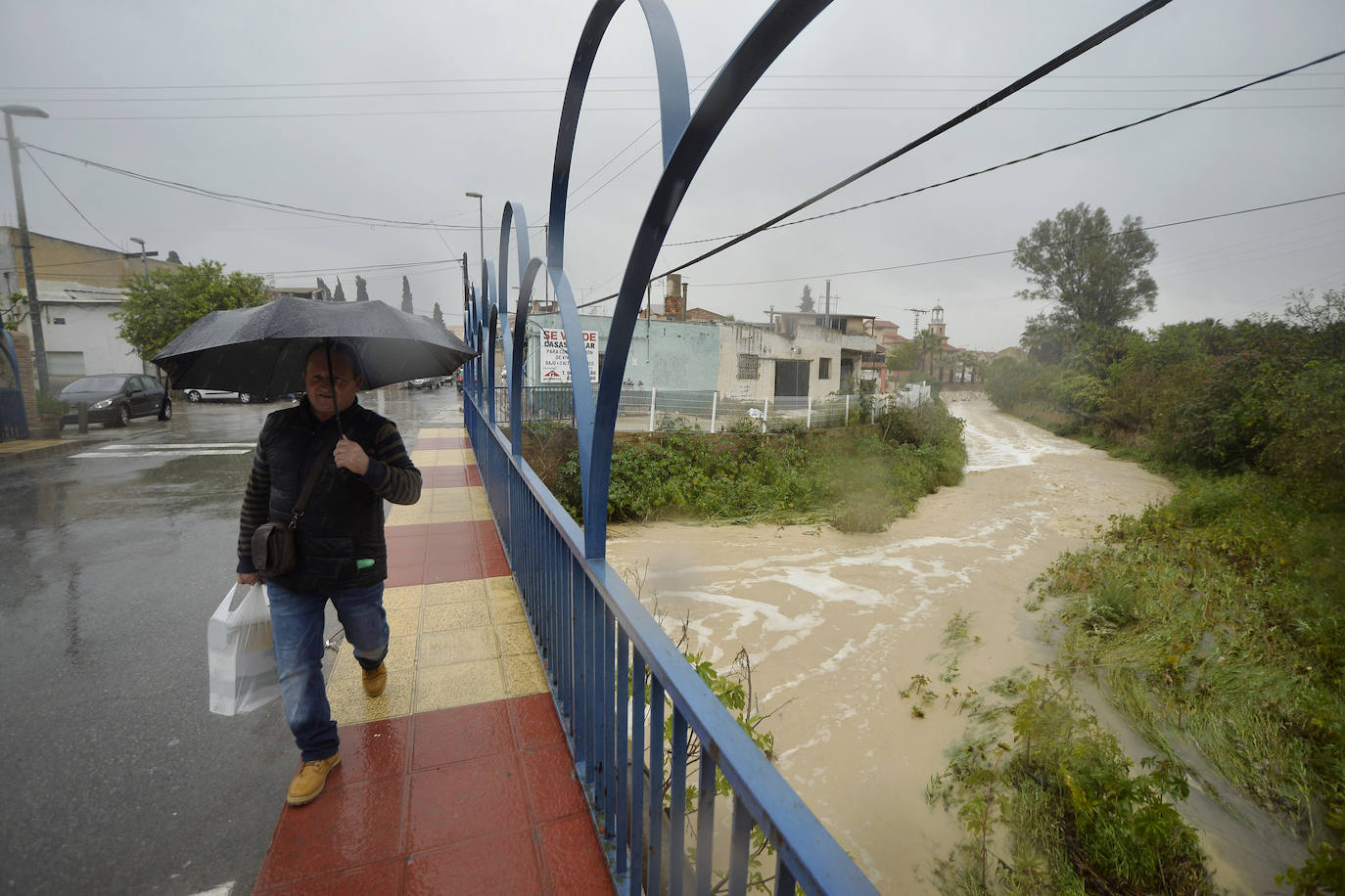 Efectos del temporal en Beniaján y Torreagüera.